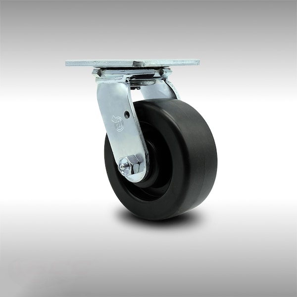 5 Inch Stainless Steel Polyolefin Wheel Swivel Caster with Ball Bearing SCC